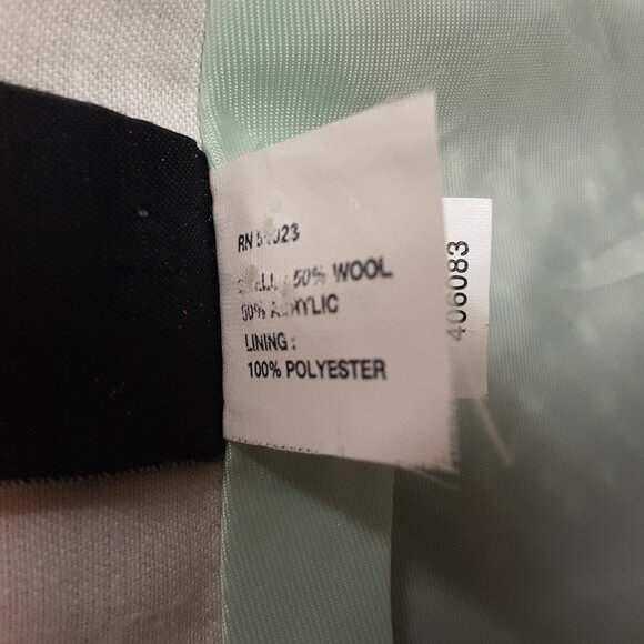 Vintage NWT GAP Tweed Wool Plaid Skirt, Size 4, Trumpet Style - Picture 5 of 6